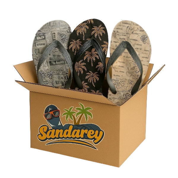 Presentación ilustrativa de caja surtida caballero de Sandarey