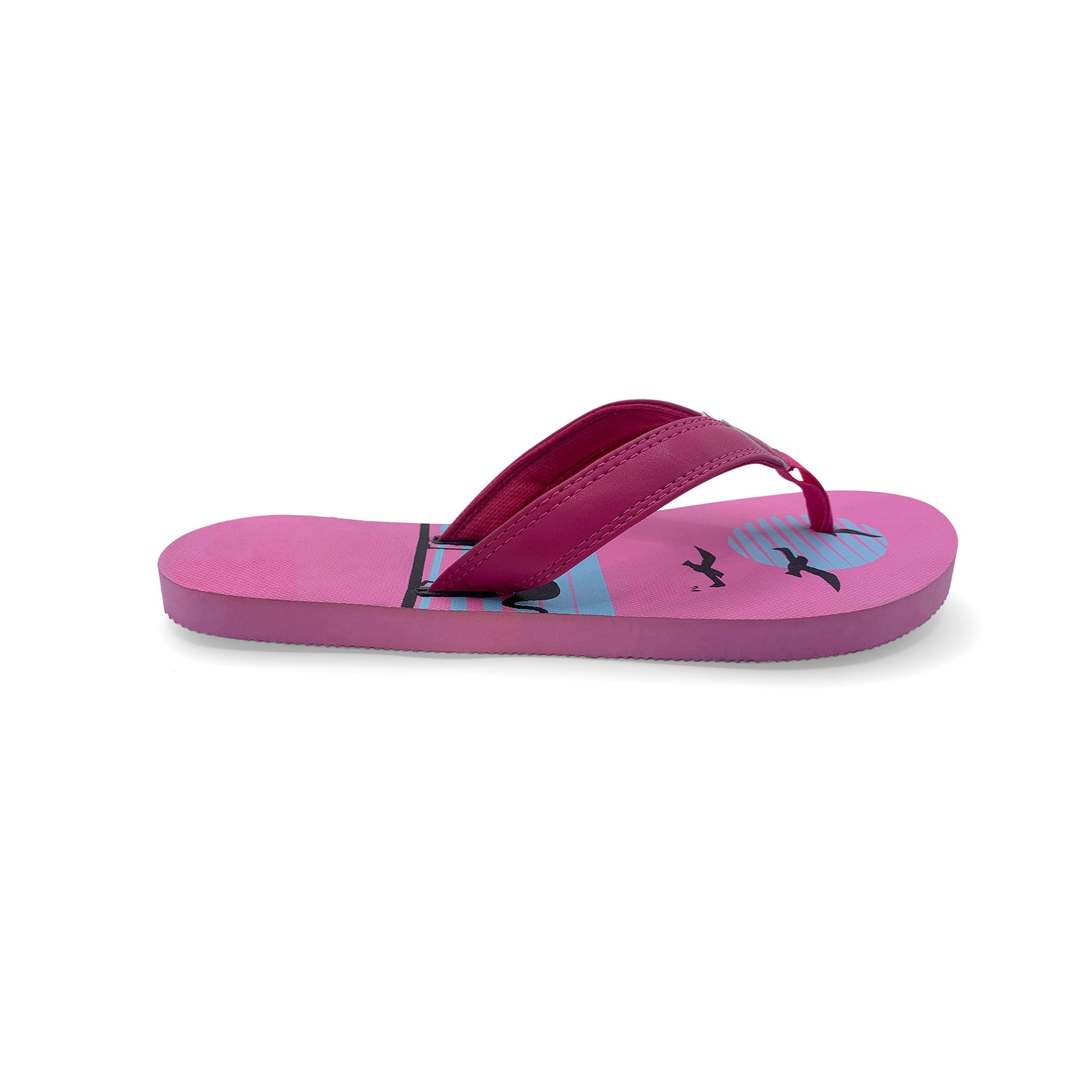 Beach Flaming, Diseño original, vista lateral